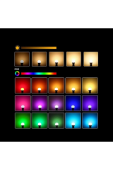 Atc Led Ampül Kumandalı 9 W