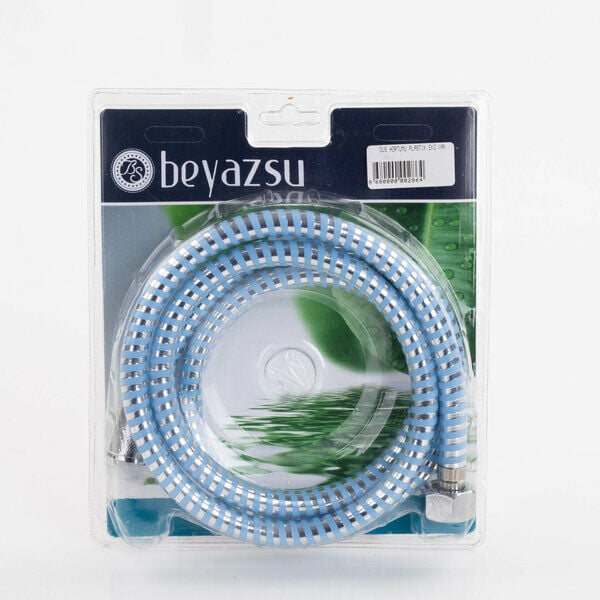 Beyazsu Duş Hortumu Plastik Eko Bilisterli Zebra Mavi