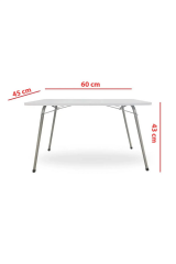 Exent 45x60 Cm Katlanır Kamp Piknik Masası