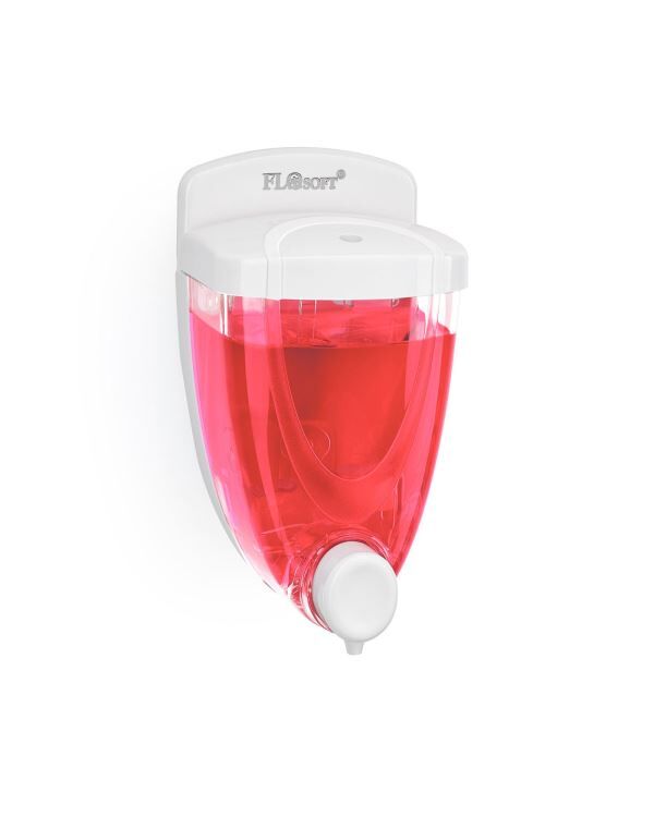 Flora F015 Sıvı Sabunluk Dezenfektan Verici 350 Ml Beyaz