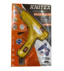 Kinetex Ktx-2662 İnce Silikon Tabancası 20 W Sarı
