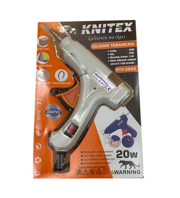 Kinetex Ktx-2662 İnce Silikon Tabancası 20 W Beyaz