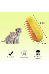 Omilife Şarjlı Buharlı Kedi Tarağı Fenomen Ürün Sarı
