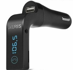 Auris G7 Fm Car Modülatör 2.1 A Usb Siyah