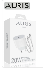 Auris Ch50 Şarj Aleti Ev Pd Lightning 20 W