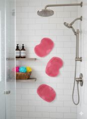 Duvara Vantuzlu Silikon Duş Kesesi