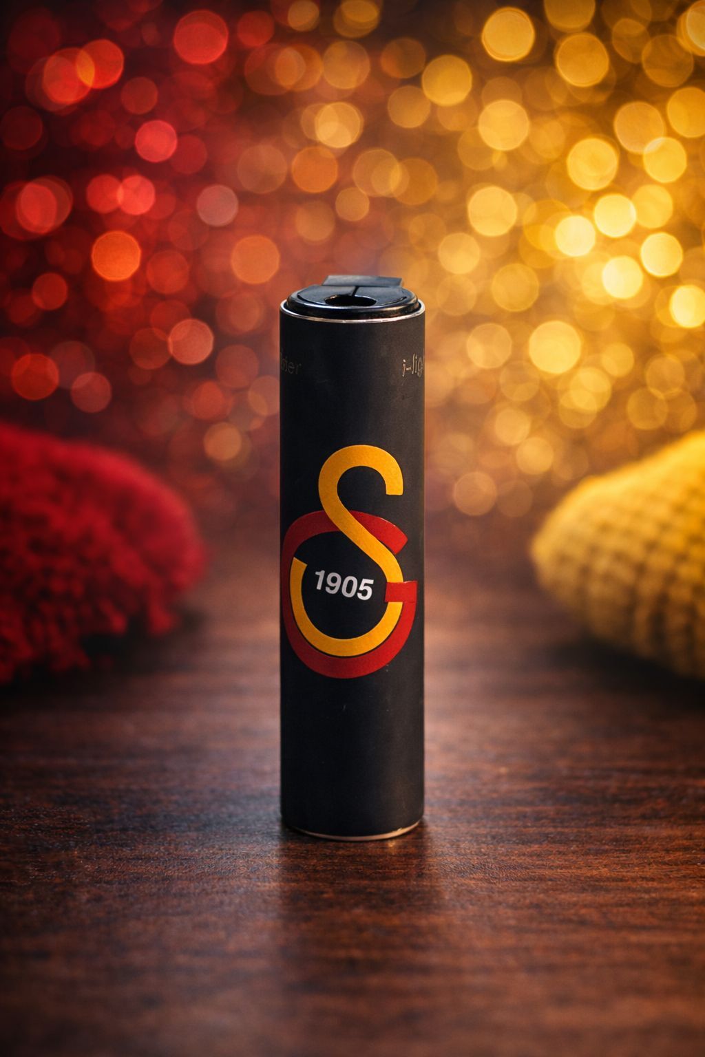 İ-Lighter Çakmak Manyetolu Turbo Taraftar Galatasaray Metal Kılıflı