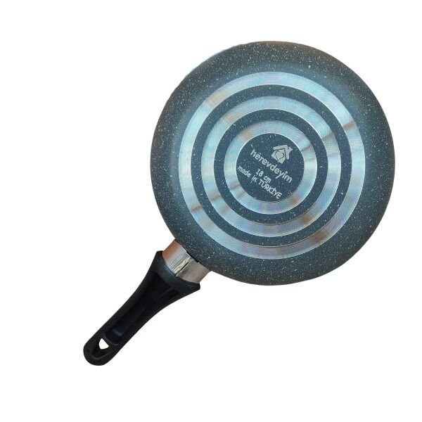 Herevdeyim Granit 18 Cm Tek Kulplu Tava