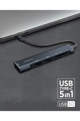 Polosmart Psh11 Dönüştürücü Hub Antrasit
