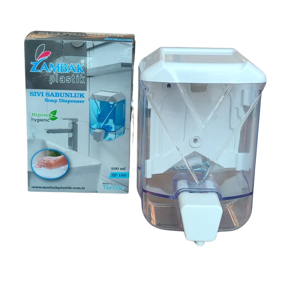Zp-180 Zambak 500 Ml Sıvı Sabunluk Şeffaf