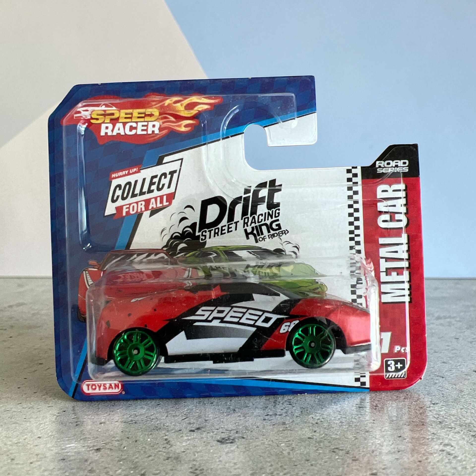 Toysan Speed Racer Metal Araba Kırmızı