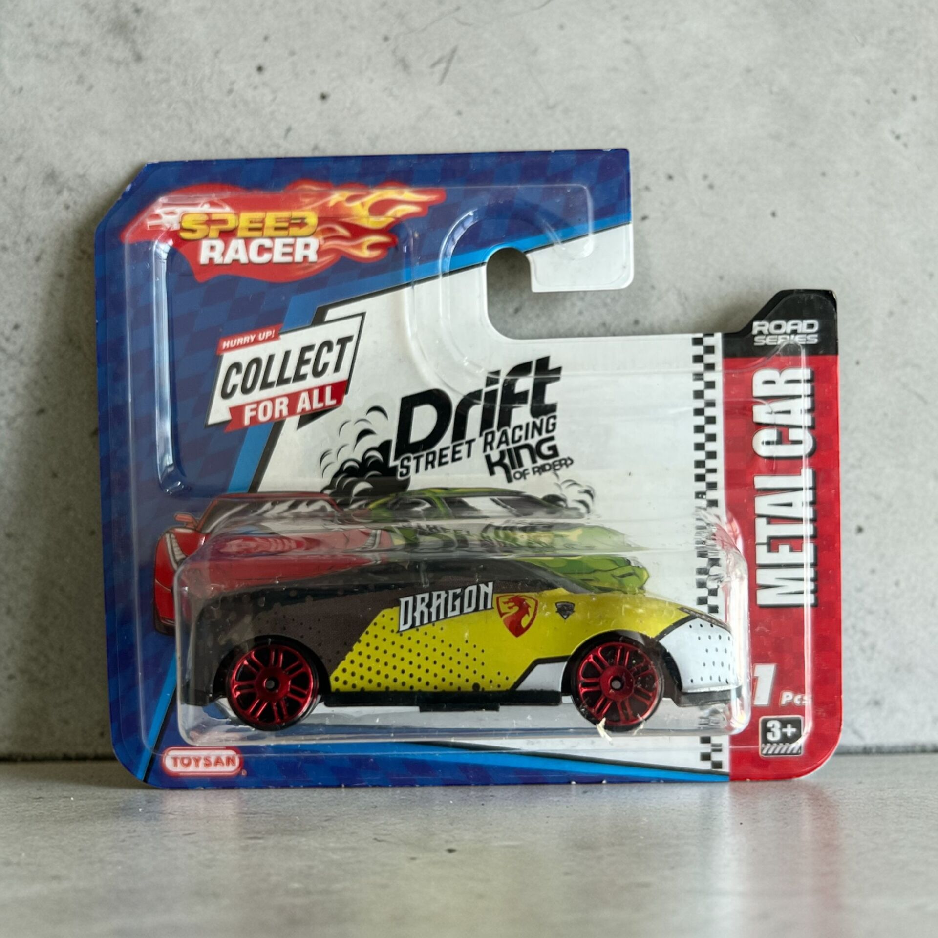 Toysan Speed Racer Metal Araba Sarı