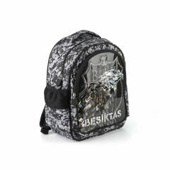 Me Team Beşiktaş Okul Çantası Kartal Patch Siyah