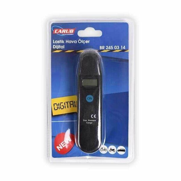 Carub Lastik Hava Ölçer Dijital