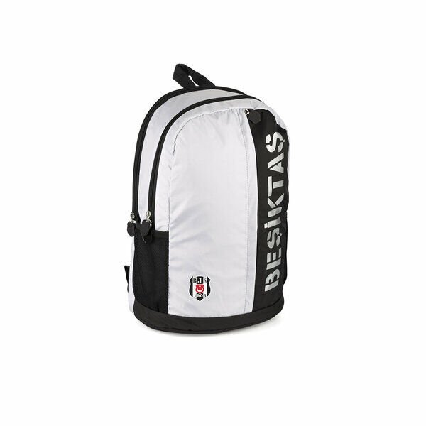 Me Team Beşiktaş Sırt Çantası Kaligrafik Baskılı Siyah