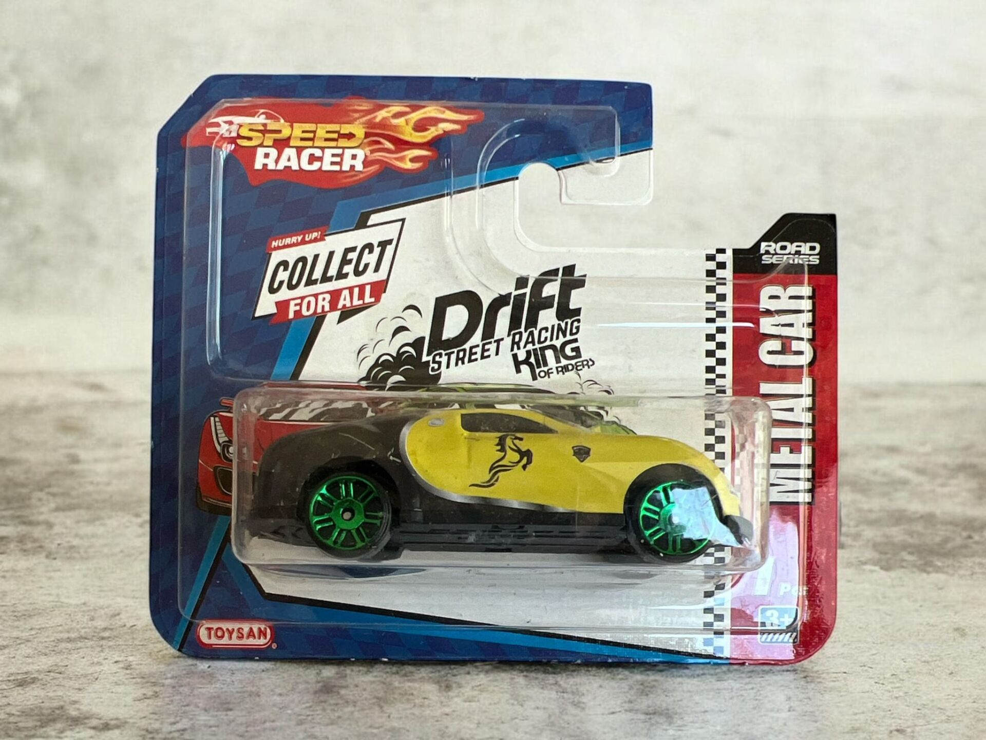 Toysan Speed Racer Metal Araba Sarı