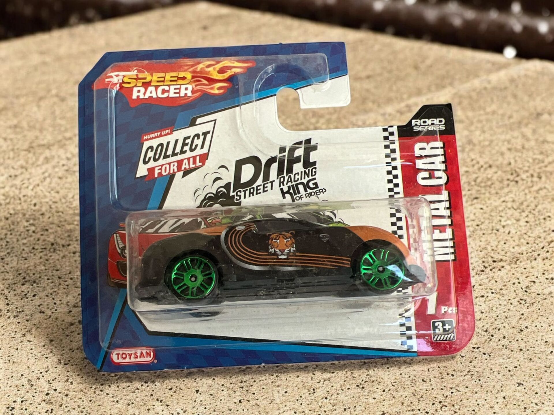 Toysan Speed Racer Metal Araba Turuncu