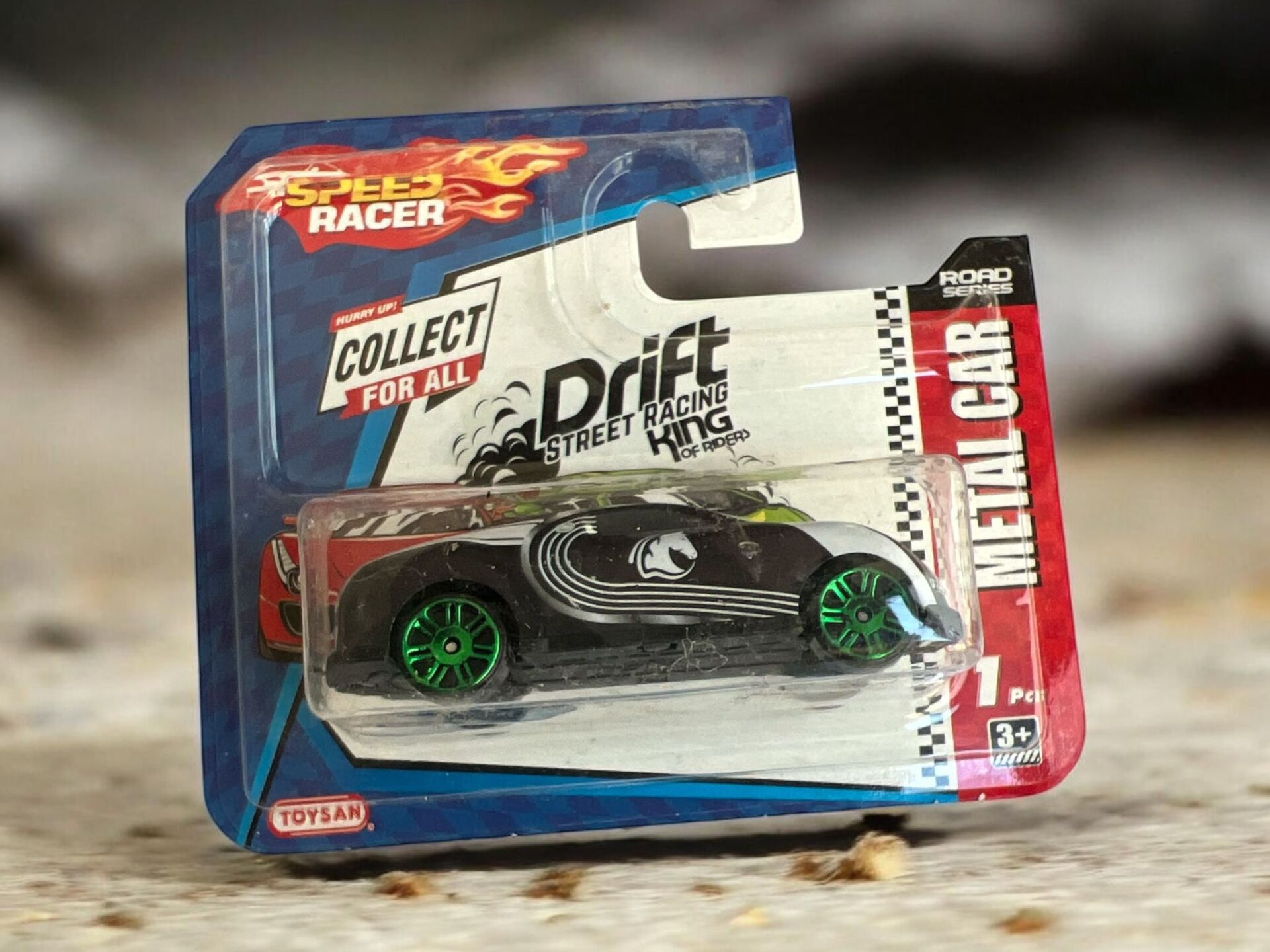 Toysan Speed Racer Metal Araba Siyah
