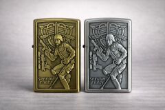 Sdr Çakmak Benzinli Kabartma Figürlü Metal Gümüş - No:10