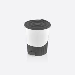 Dünya Pastel Pedallı Çöp Kovası 8 Lt