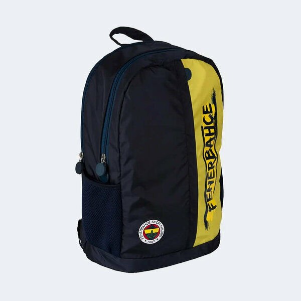 Me Team Fenerbahçe Sırt Çantası Kaligrafik Baskılı Lacivert