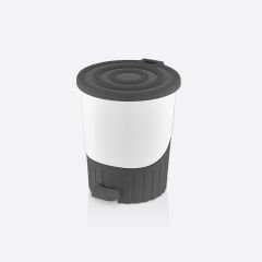 Dünya Pastel Pedallı Çöp Kovası 14 Lt