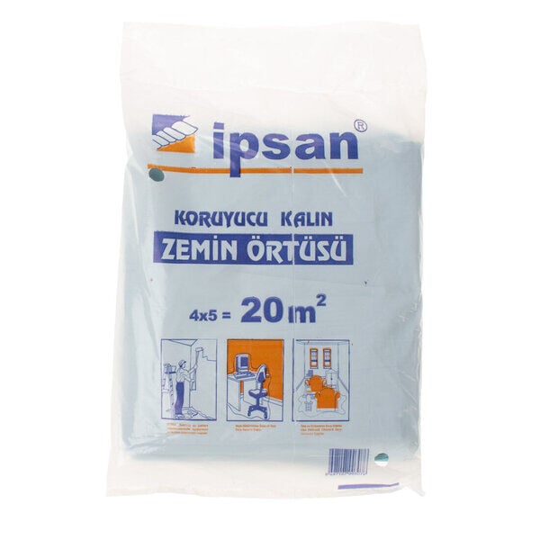 İpsan Zemin Örtüsü Kalın 4 X 5 Mt Pratik 20 M2 Mavi