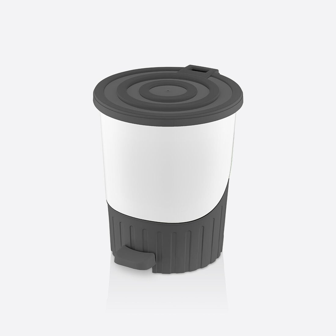 Dünya Pastel Pedallı Çöp Kovası 26 Lt