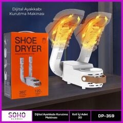Dempower Ayakkabı Kurutma Koku Giderme Makinesi