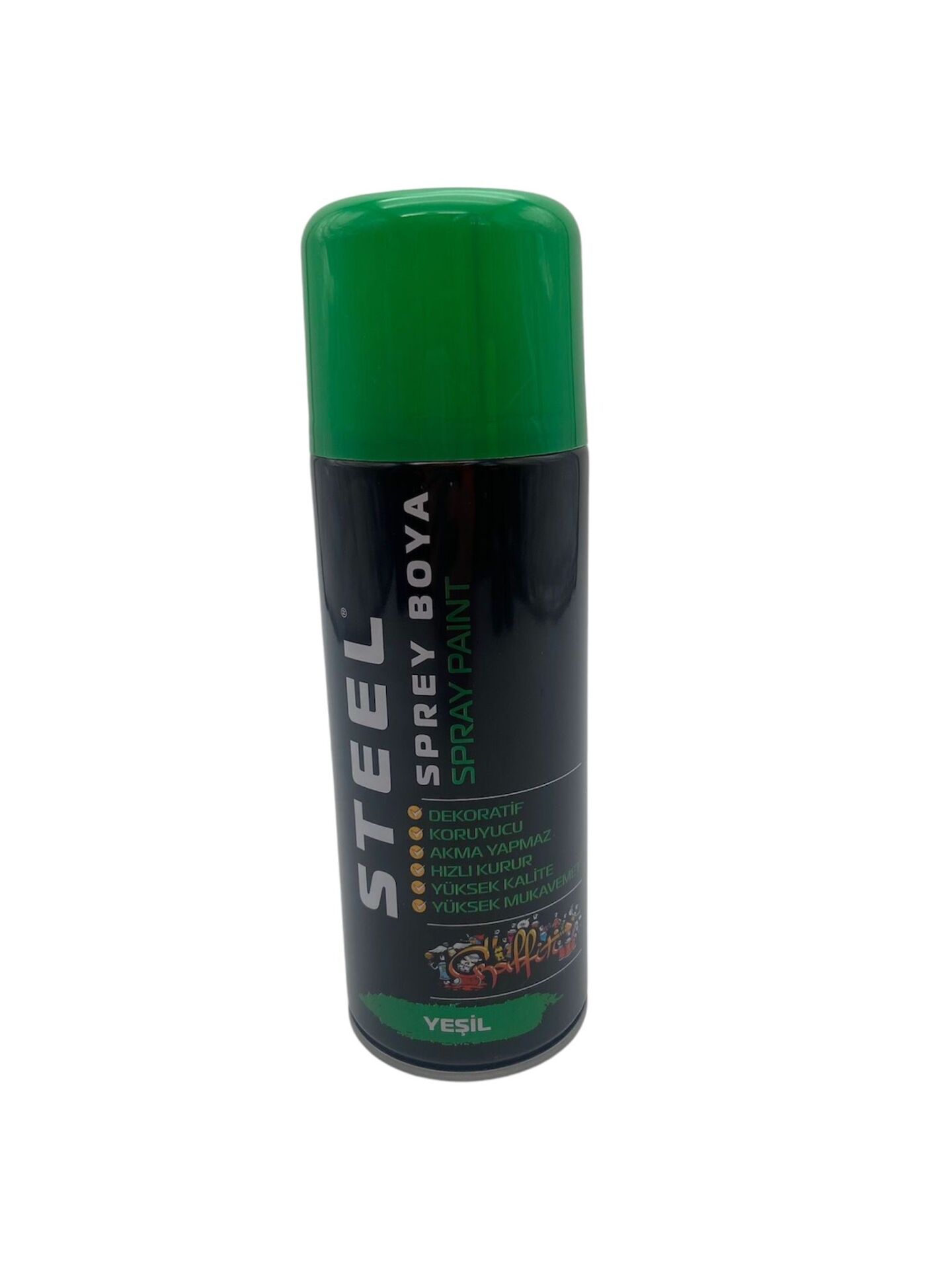 Steel Sprey Boya  400 Ml Yeşil