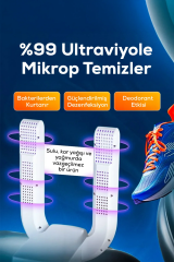 Dempower Ayakkabı Kurutma Koku Giderme Makinesi Beyaz