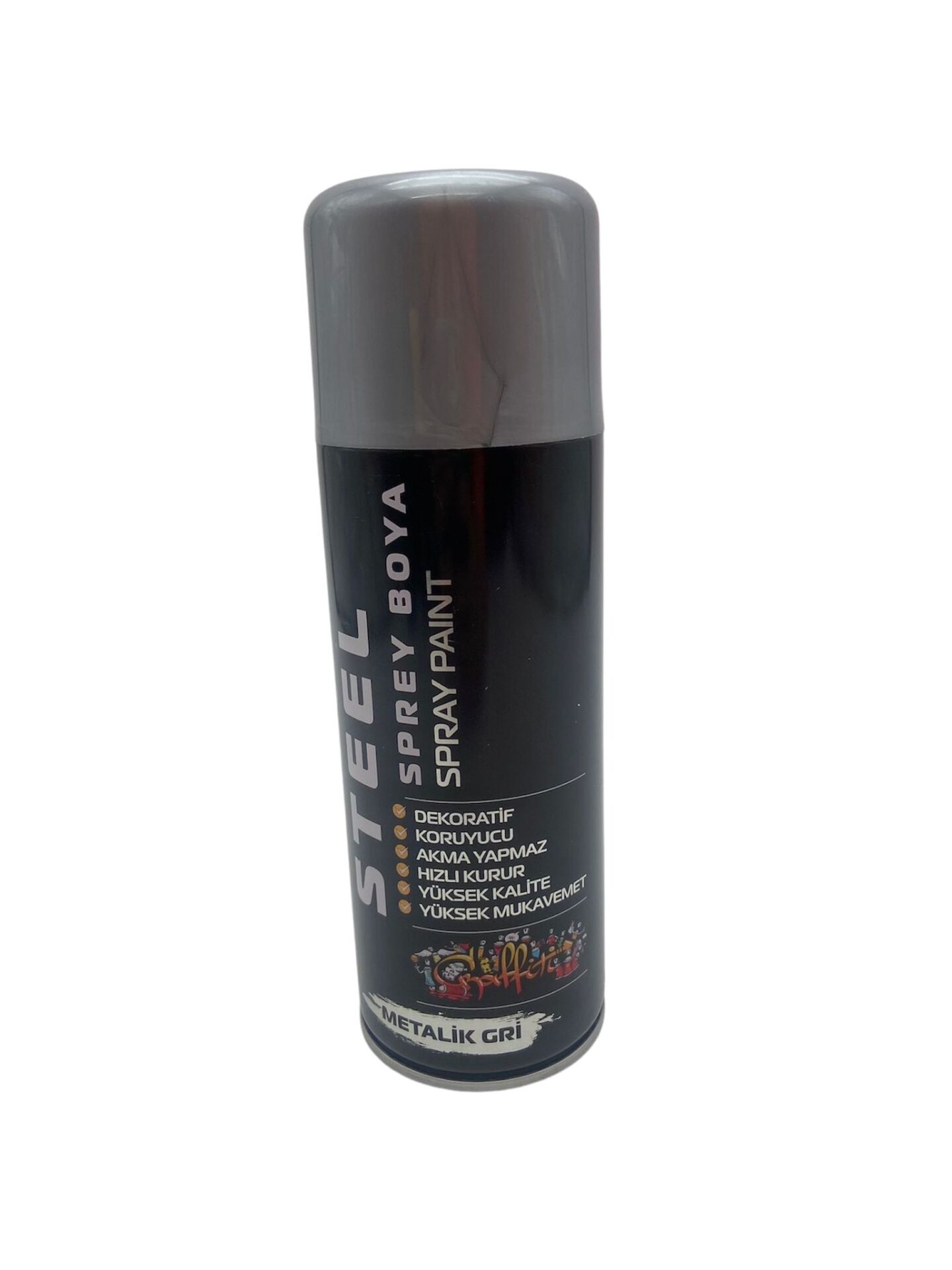 Steel Sprey Boya  400 Ml Gümüş