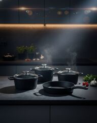 Rones Kallavi 7 Parça Tencere Seti