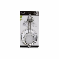 Yakut Süzgeç Metal 3 Lü (10+12+16 cm)