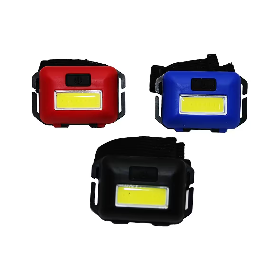 Sdr T89 3 Watt Mini Kafa Lambası Cob Led Aydınlatma Flaş Özellikli Siyah