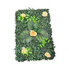 Gonca Yapay Çiçek Duvar Kaplama Panel 40 X 60 Cm