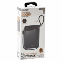 Acl Fulltech Powerbank 65W 20.000Mah FP42 Siyah