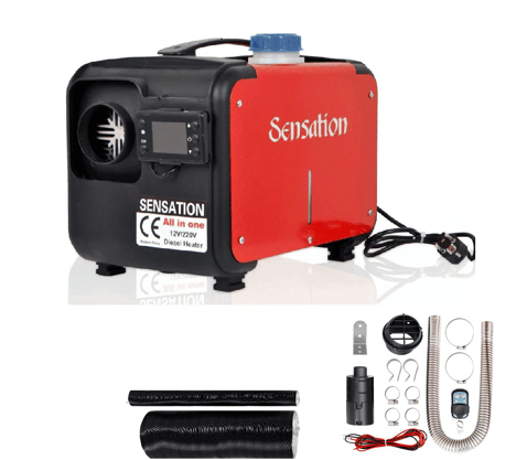 Sensation Taşınabilir Portatif Dizel Isıtıcı Çanta Tipi (Seyyar Webasto )