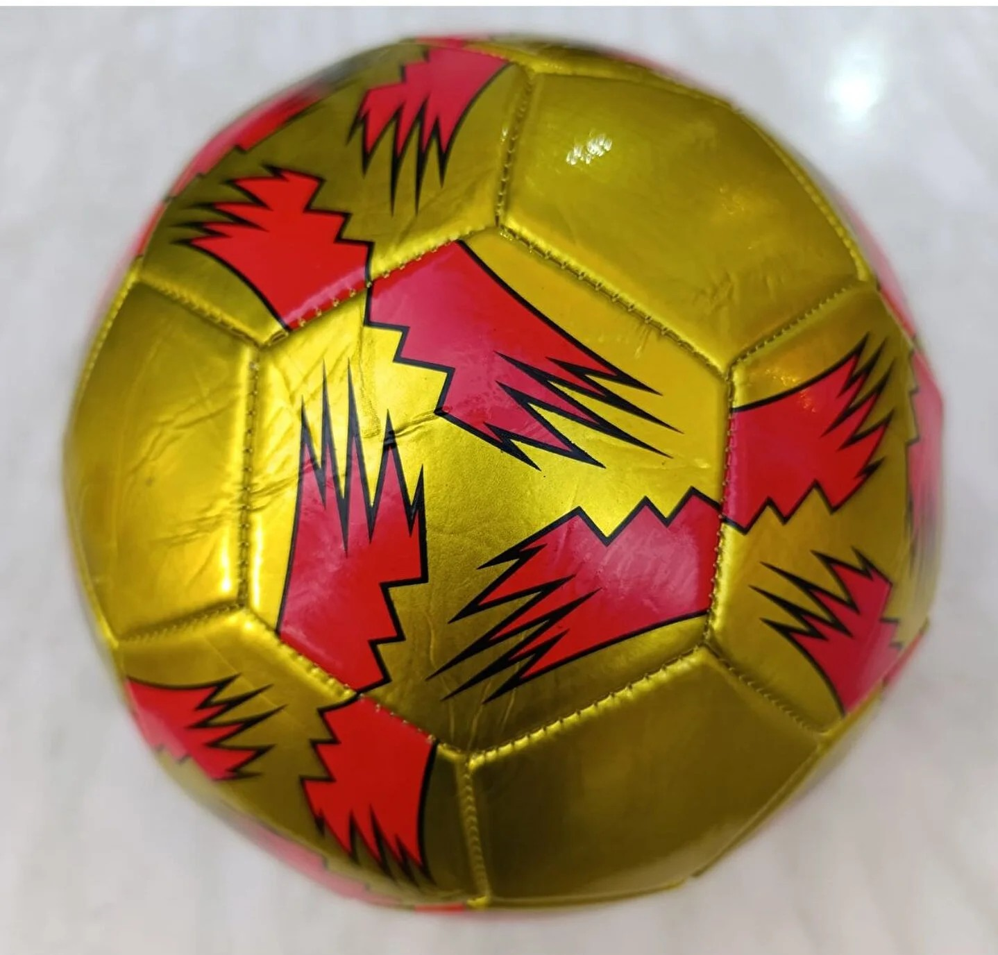 Can Sport Futbol Topu Dikişli Parlak Sx-508 BSF-888 Gold
