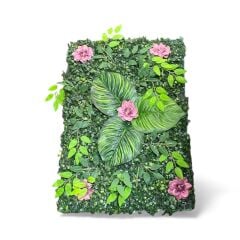 Manolya Yapay Çiçek Duvar Kaplama Panel 40 X 60 Cm