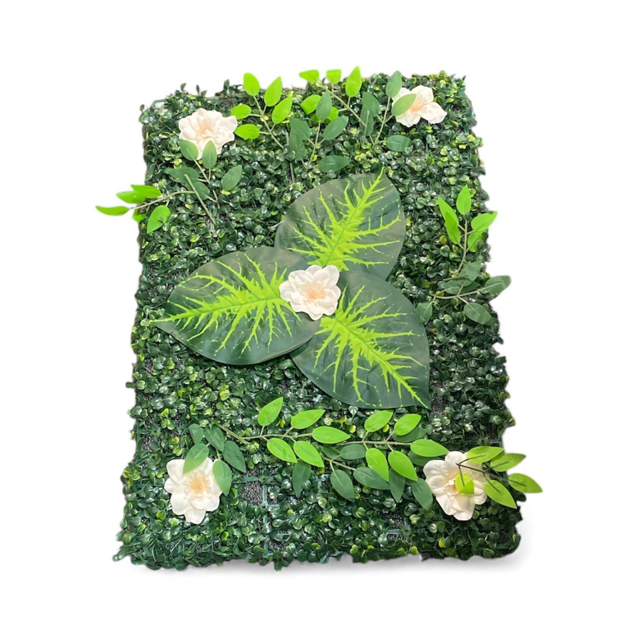 Manolya Yapay Çiçek Duvar Kaplama Panel 40 X 60 Cm Krem