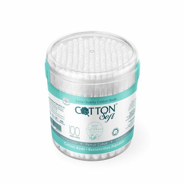 Cotton Kulak Çöpü Pamuğu 100'Lü
