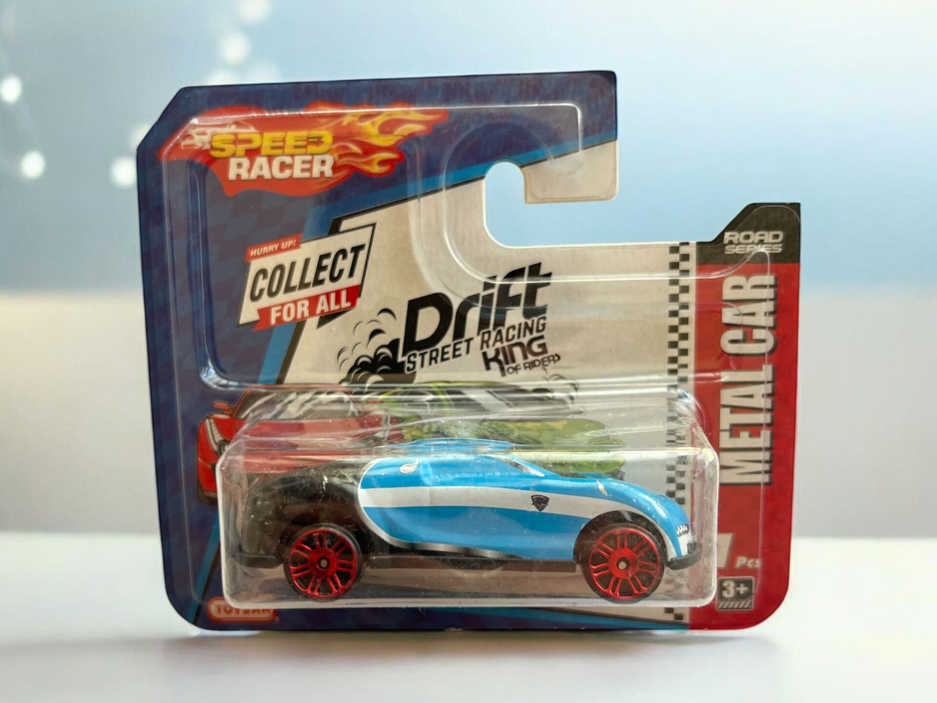 Toysan Speed Racer Metal Araba Mavi