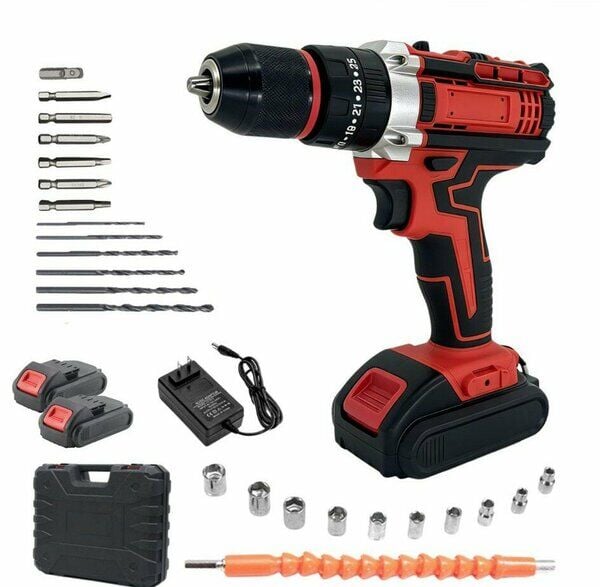 Hawdi İtaly Matkap Darbeli Şarjlı Çelik Mandren Bx8014