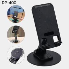 Dempower Dp-400 Katlanabilir Masaüstü Tablet Ve Telefon Tutucu Stand Siyah