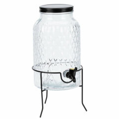 Krd Home Cam Sebil Snowdrop Küçük 5.5 Lt Şeffaf
