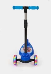 Beren Runner 3 Tekerli  Işıklı Çocuk Scooter Saks Mavi
