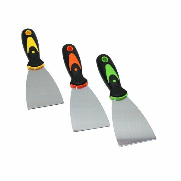 Boss Spatula Fiber Saplı 60 Mm Sarı