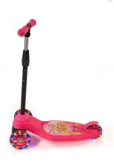 Beren Runner 3 Tekerli  Işıklı Çocuk Scooter Pembe