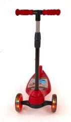 Beren Runner 3 Tekerli  Işıklı Çocuk Scooter Kırmızı